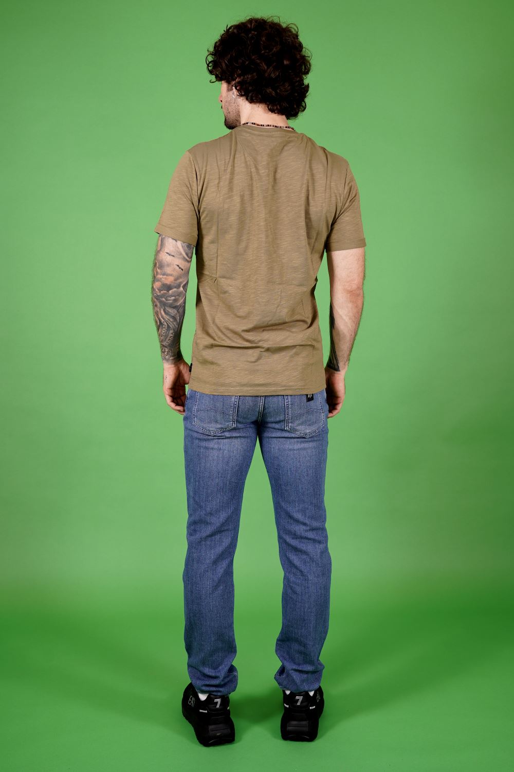 T-shirt INDICODE da Uomo - verde 41104617