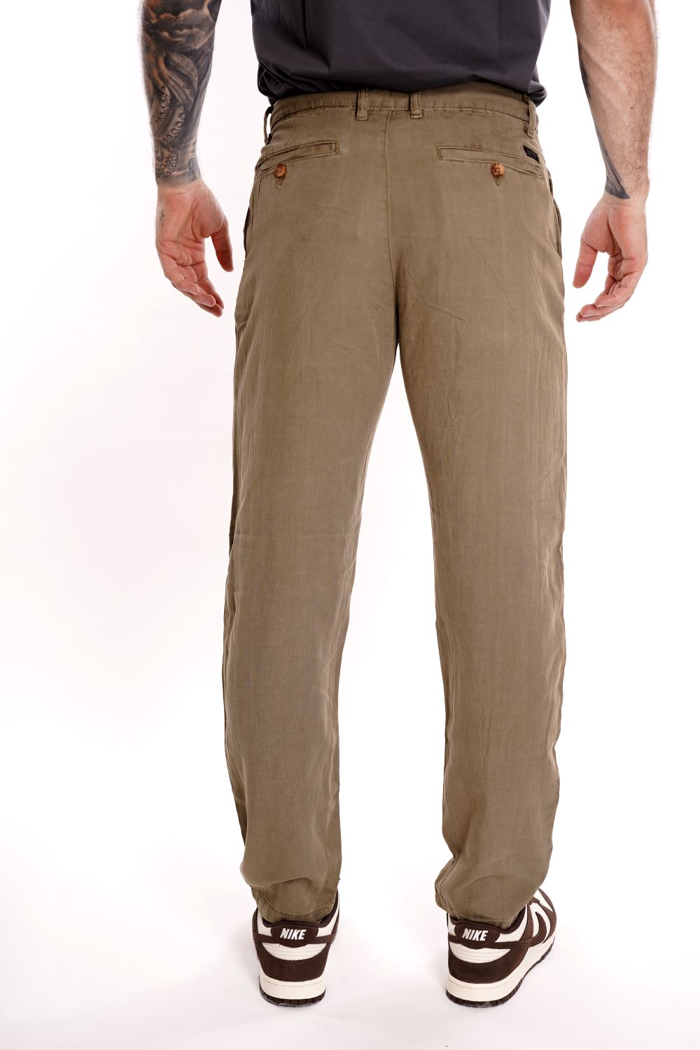 Pantalone INDICODE da Uomo - verde 60413617