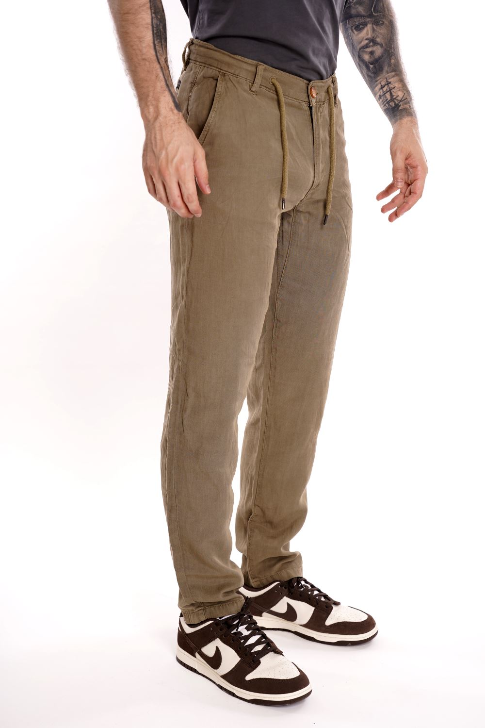 Pantalone INDICODE da Uomo - verde 60413617