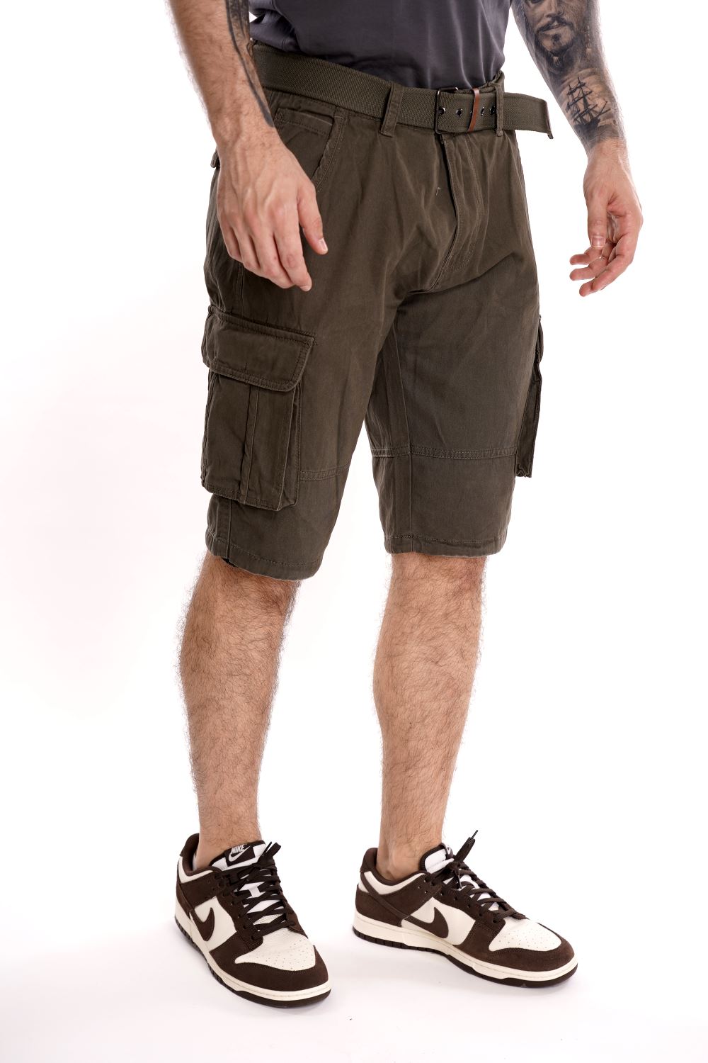 Bermuda INDICODE da Uomo - verde 70042600