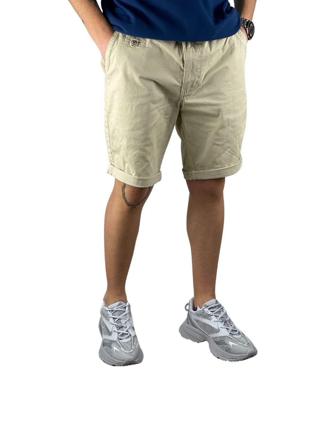 Bermuda INDICODE da Uomo - beige 70060004