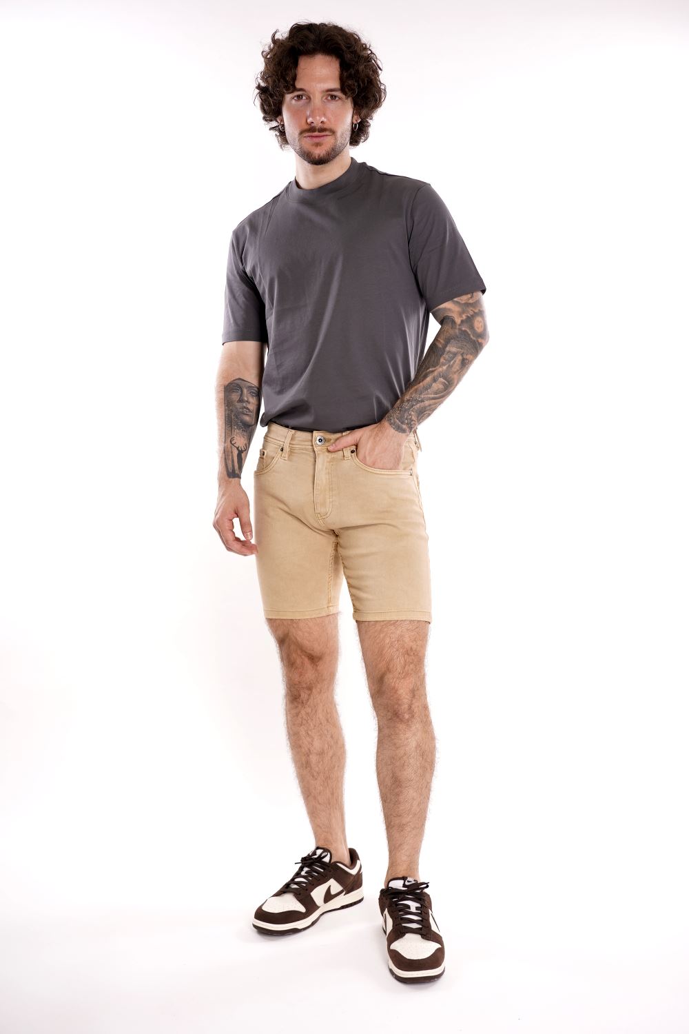 Bermuda INDICODE da Uomo - beige 70820013