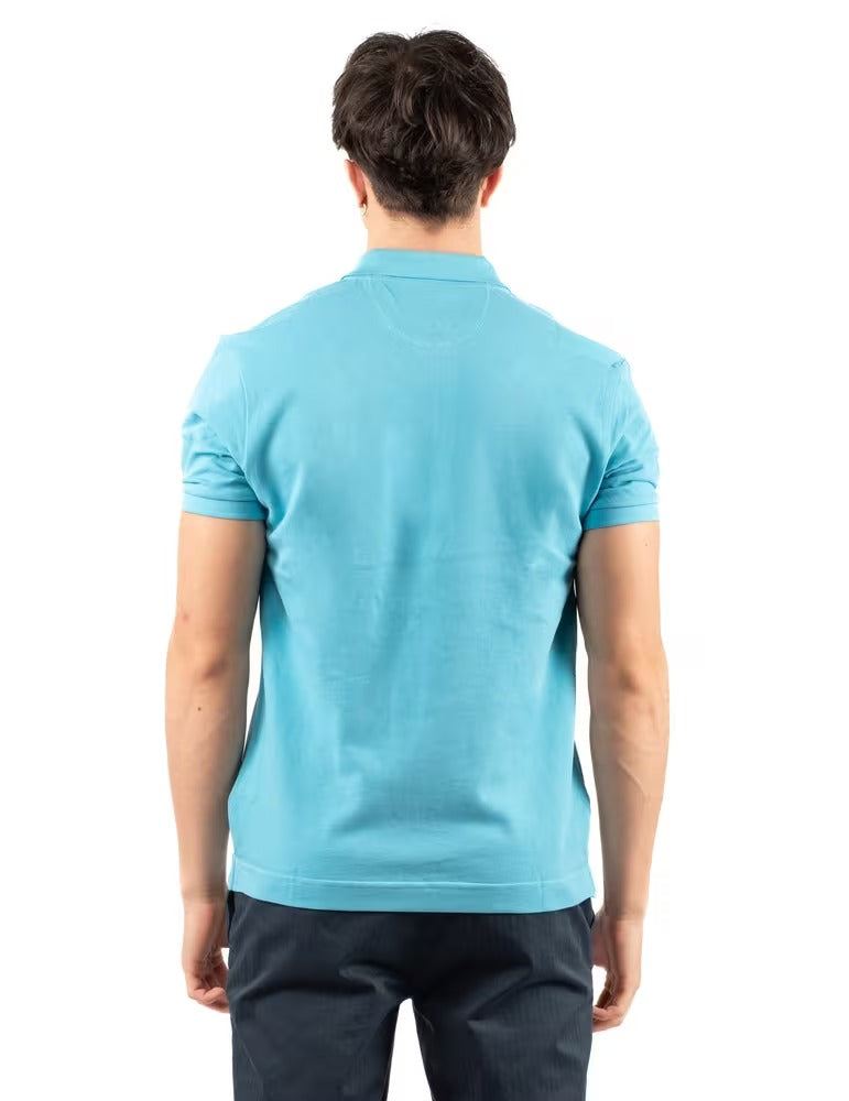 Polo LA MARTINA da Uomo - blu BPMP01PK0317222