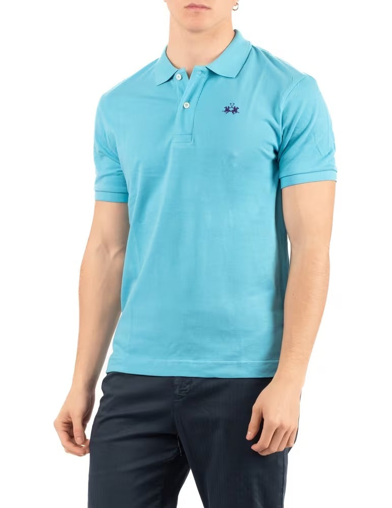 Polo LA MARTINA da Uomo - blu BPMP01PK0317222