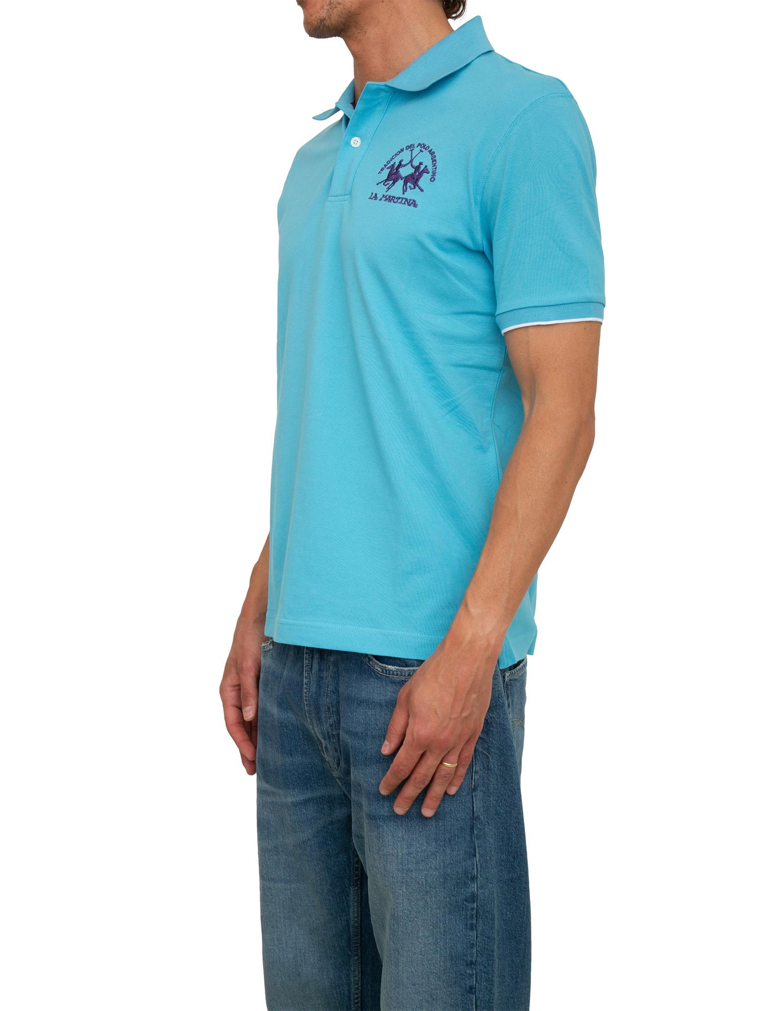 Polo LA MARTINA da Uomo - blu MAP001PK0017222
