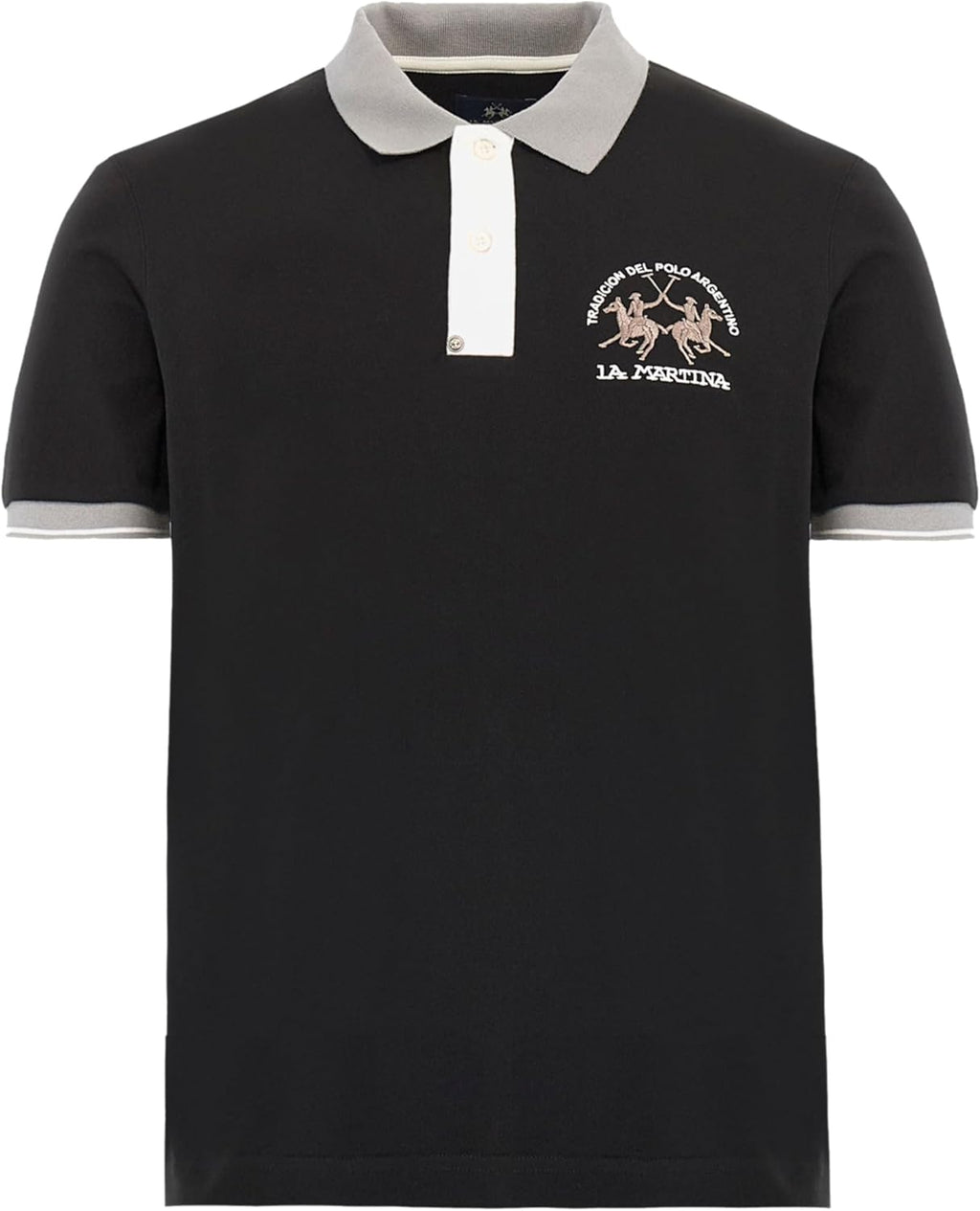 Polo LA MARTINA da Uomo - nero MAP005PK001999