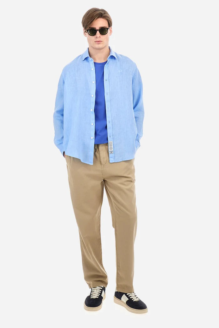 T-shirt LA MARTINA da Uomo - blu MAR004JS2067187
