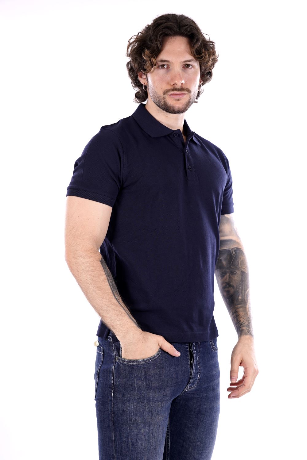 Polo MARK UP da Uomo - blu MK11001BLU