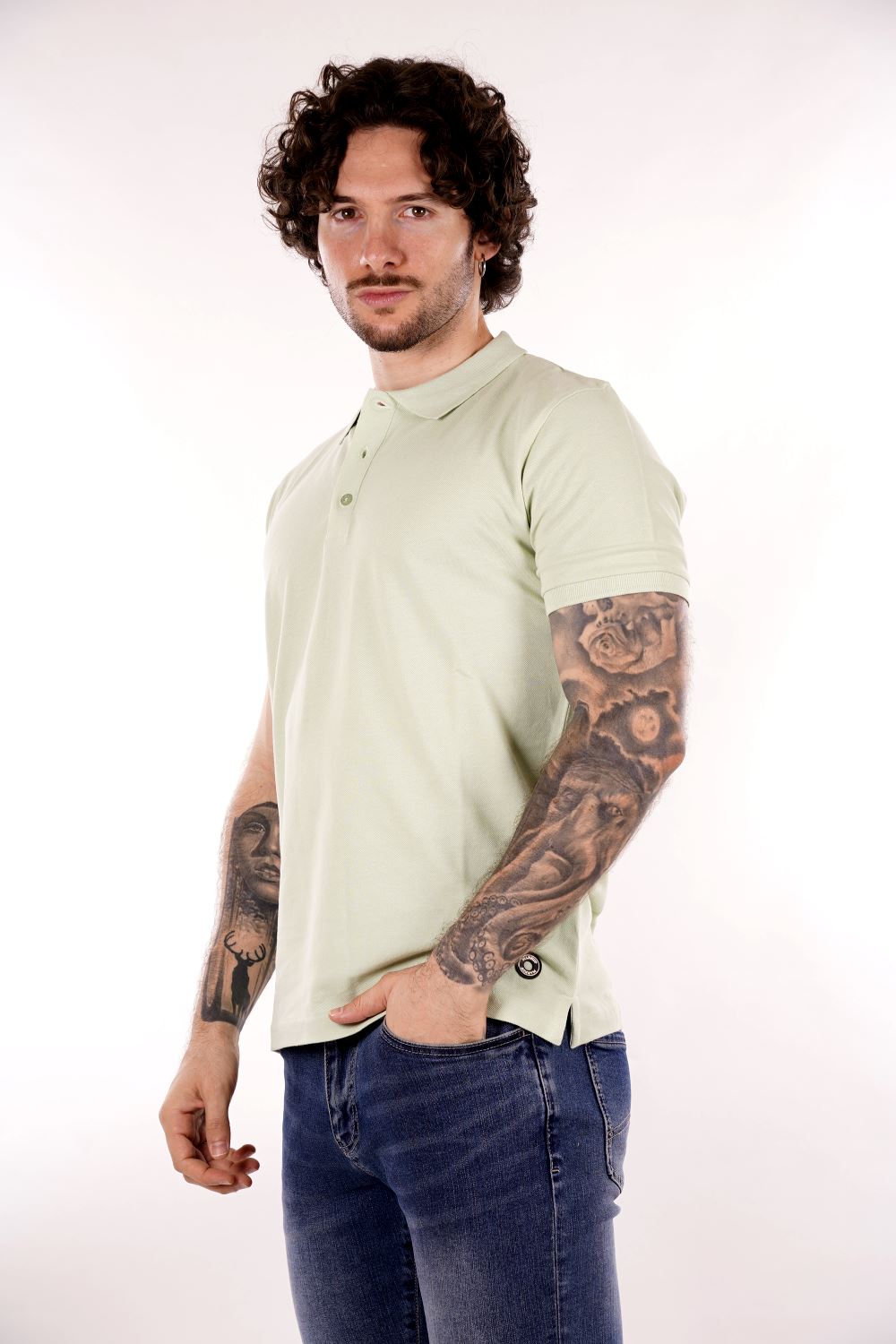 Polo MARK UP da Uomo - verde MK11001MENTA