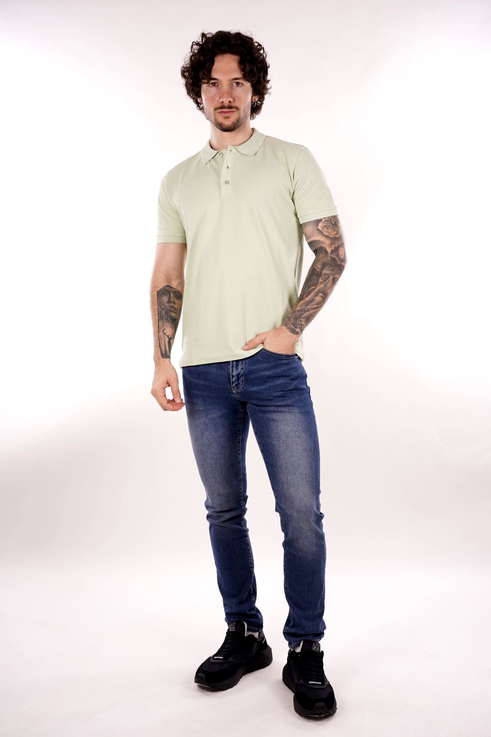 Polo MARK UP da Uomo - verde MK11001MENTA