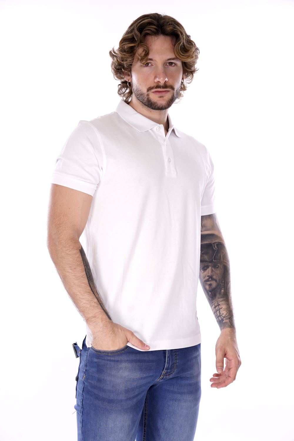 Polo MARK UP da Uomo - bianco MK11001WHT