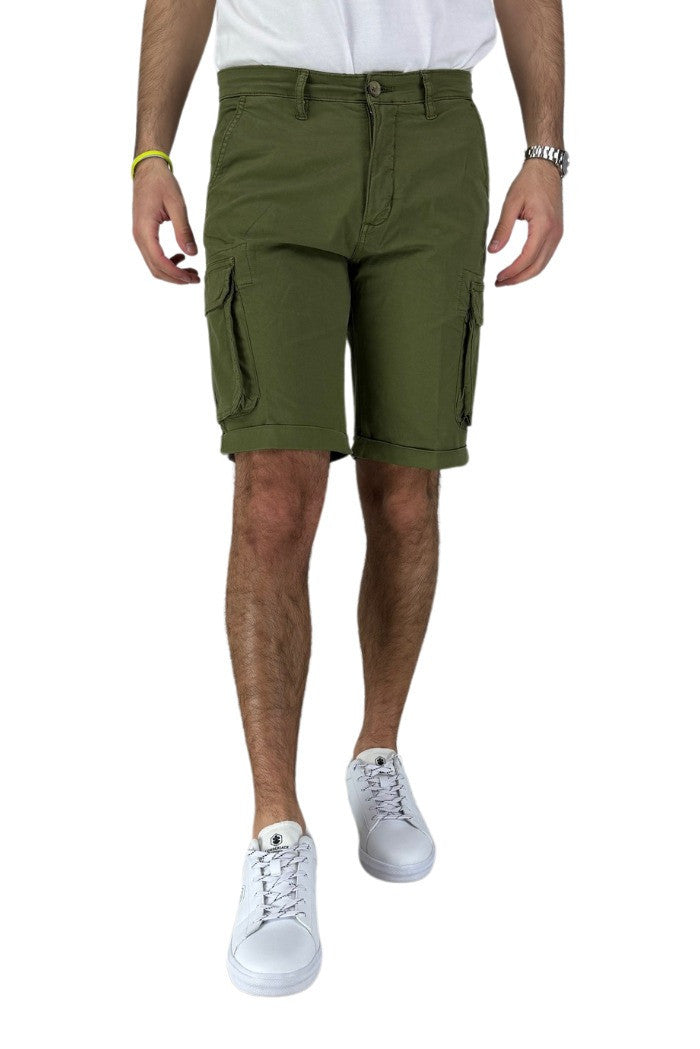 Bermuda MARK UP da Uomo - verde MK15206MILITARE