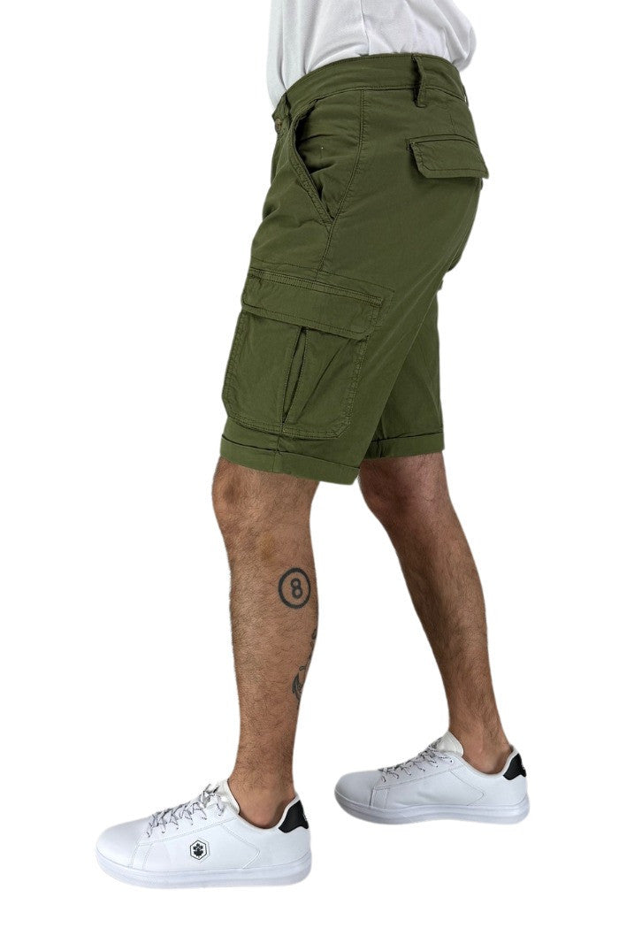 Bermuda MARK UP da Uomo - verde MK15206MILITARE