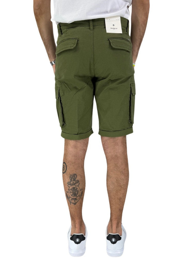 Bermuda MARK UP da Uomo - verde MK15206MILITARE