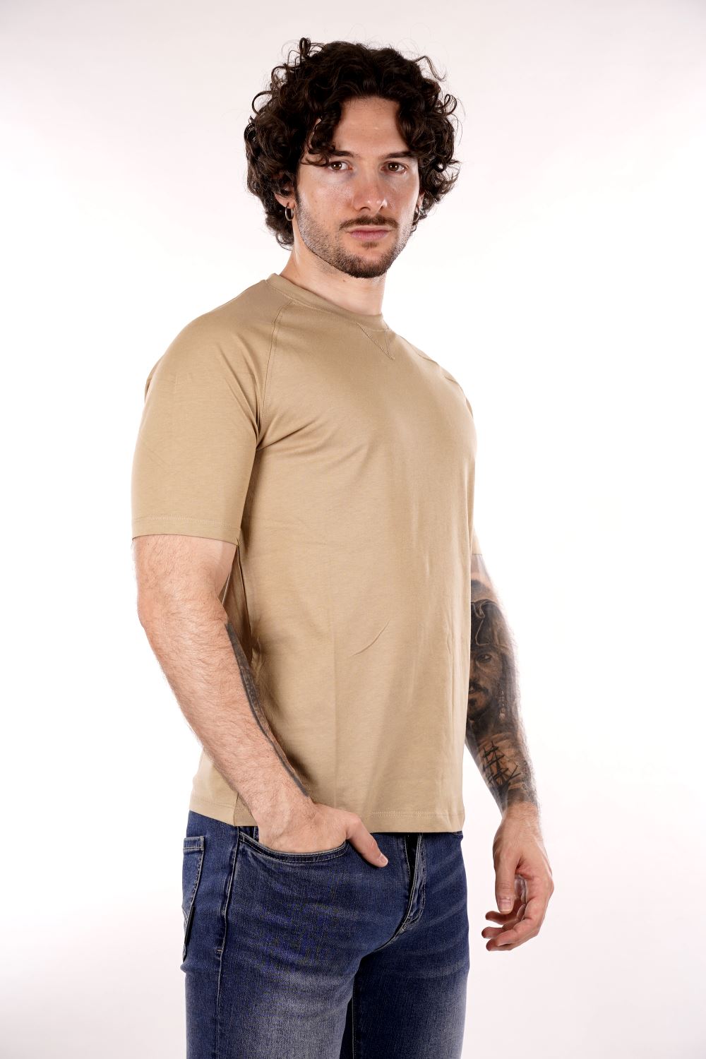T-shirt MARK UP da Uomo - beige MK891020CORDA