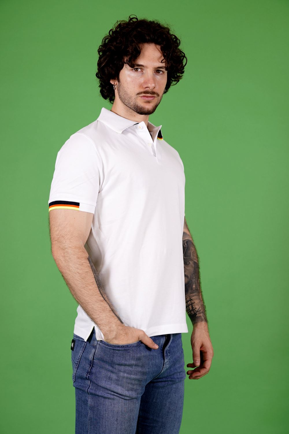 Polo MARK UP da Uomo - bianco MK891022WHT