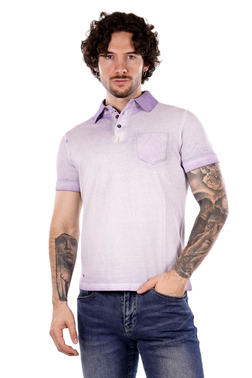 Polo MARK UP da Uomo - viola MK891089LAVANDA