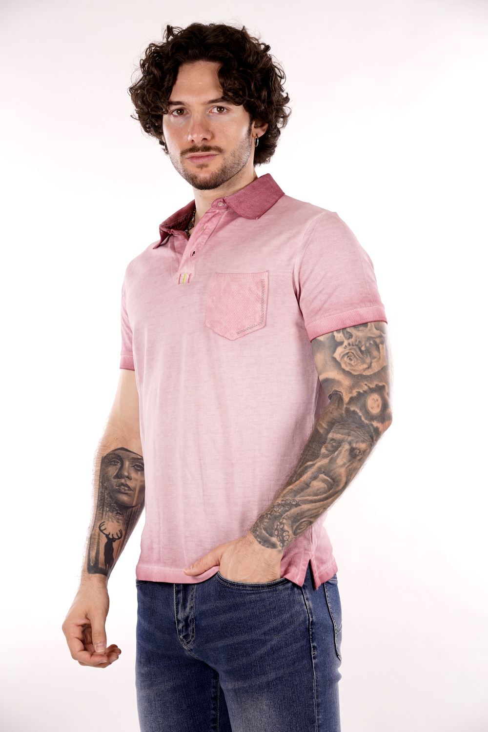 Polo MARK UP da Uomo - rosa MK891089ROSA