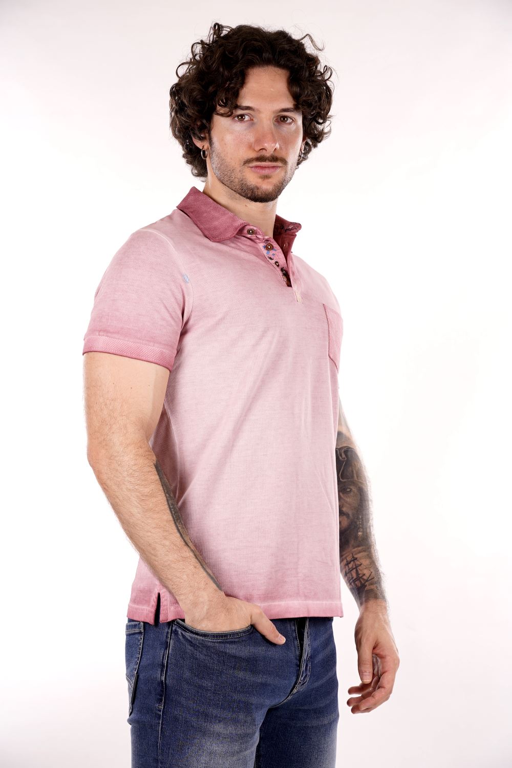 Polo MARK UP da Uomo - rosa MK891089ROSA