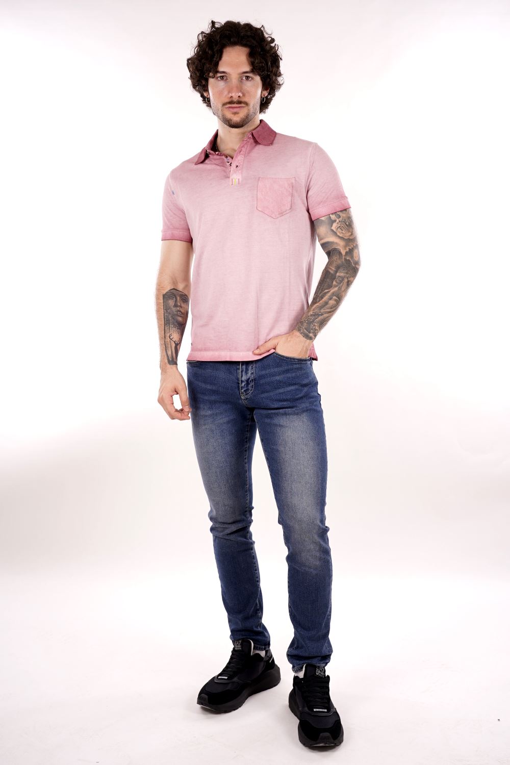 Polo MARK UP da Uomo - rosa MK891089ROSA