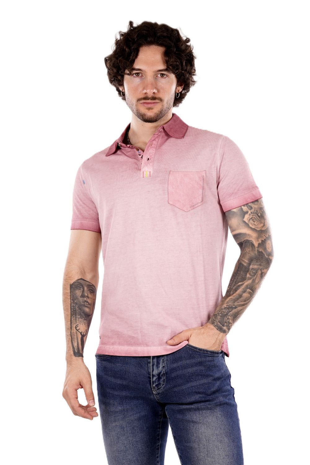 Polo MARK UP da Uomo - rosa MK891089ROSA