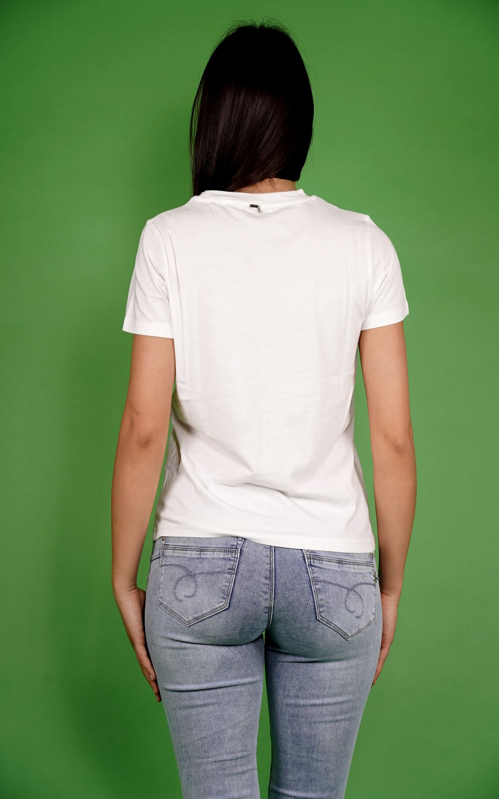 T-shirt MARK UP da Donna - bianco MW861019WHT