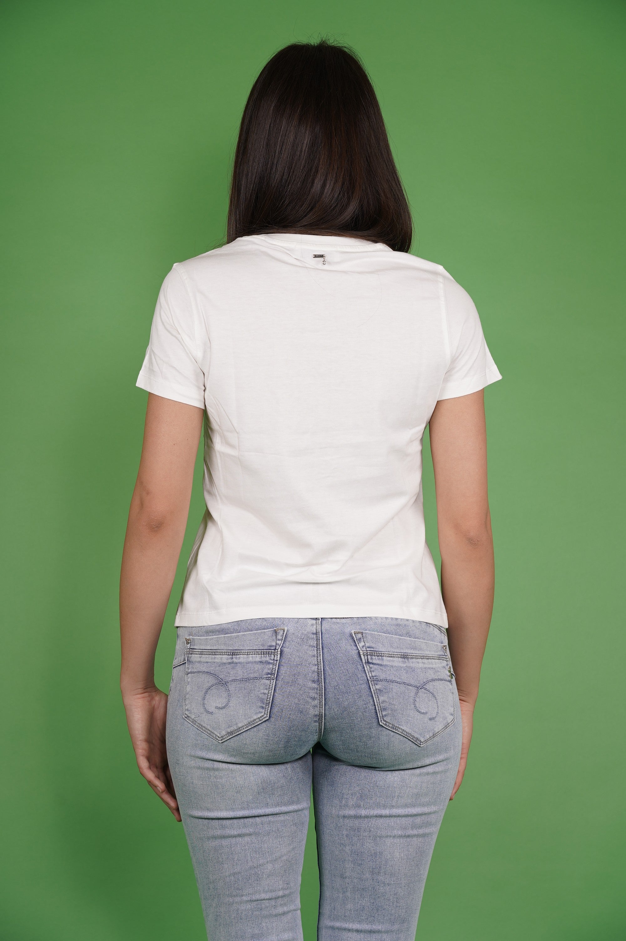 T-shirt MARK UP da Donna - bianco MW861022WHT