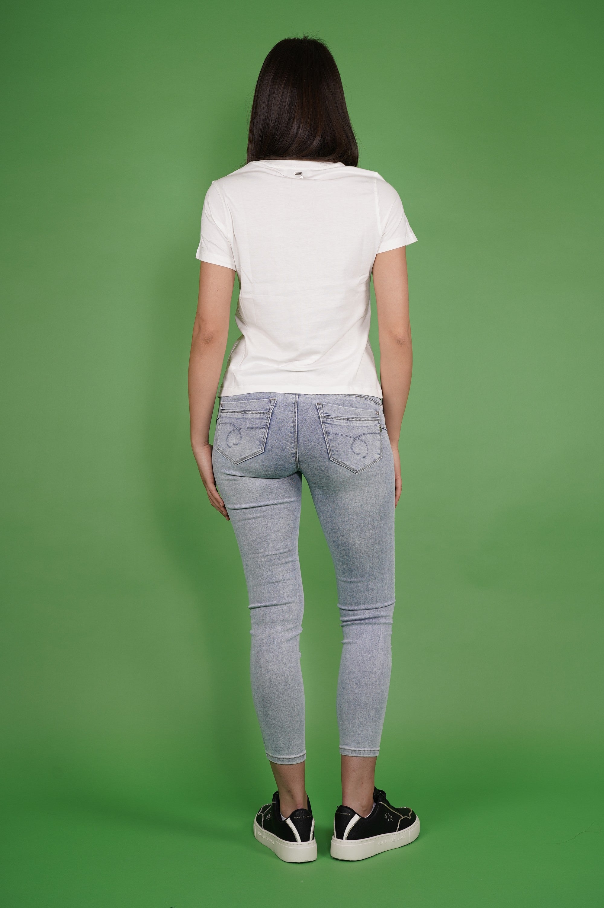T-shirt MARK UP da Donna - bianco MW861022WHT