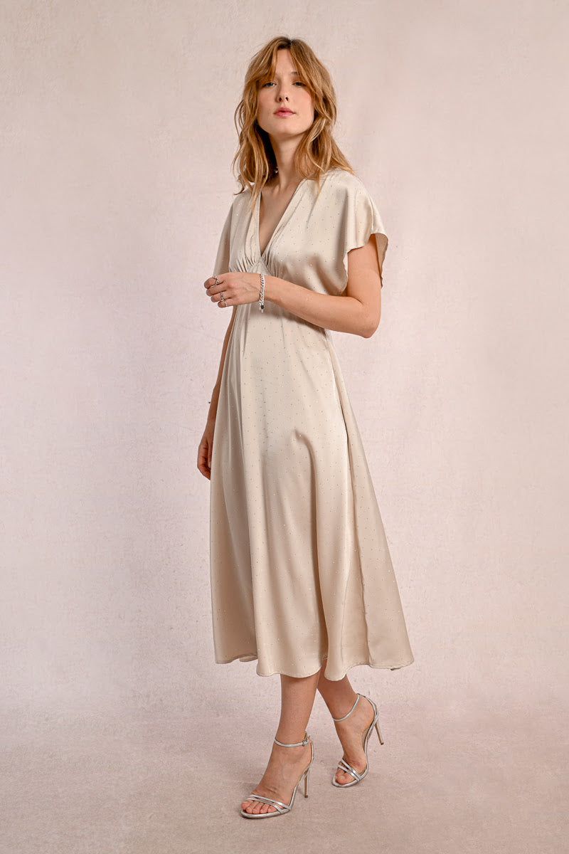 Vestito MOLLY BRACKEN da Donna - beige EW04DPBEIGE