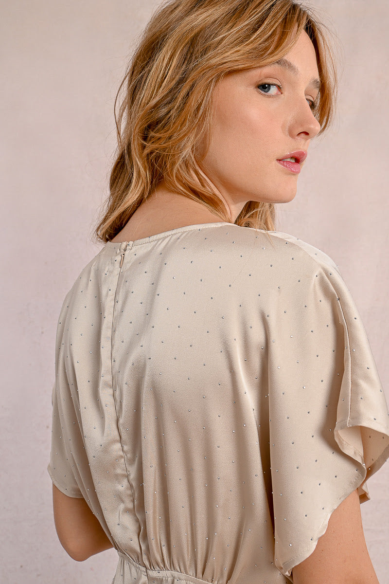 Vestito MOLLY BRACKEN da Donna - beige EW04DPBEIGE