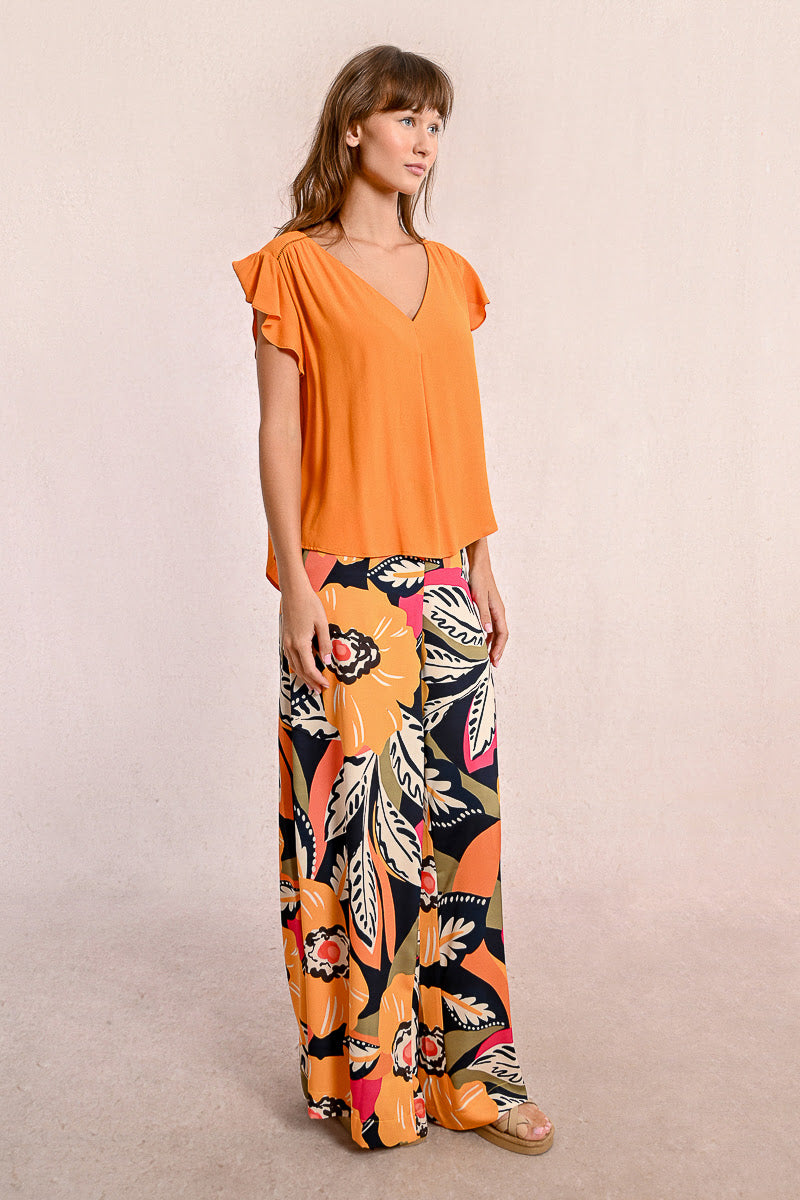 T-shirt MOLLY BRACKEN da Donna - arancione LA1472DEORANGE