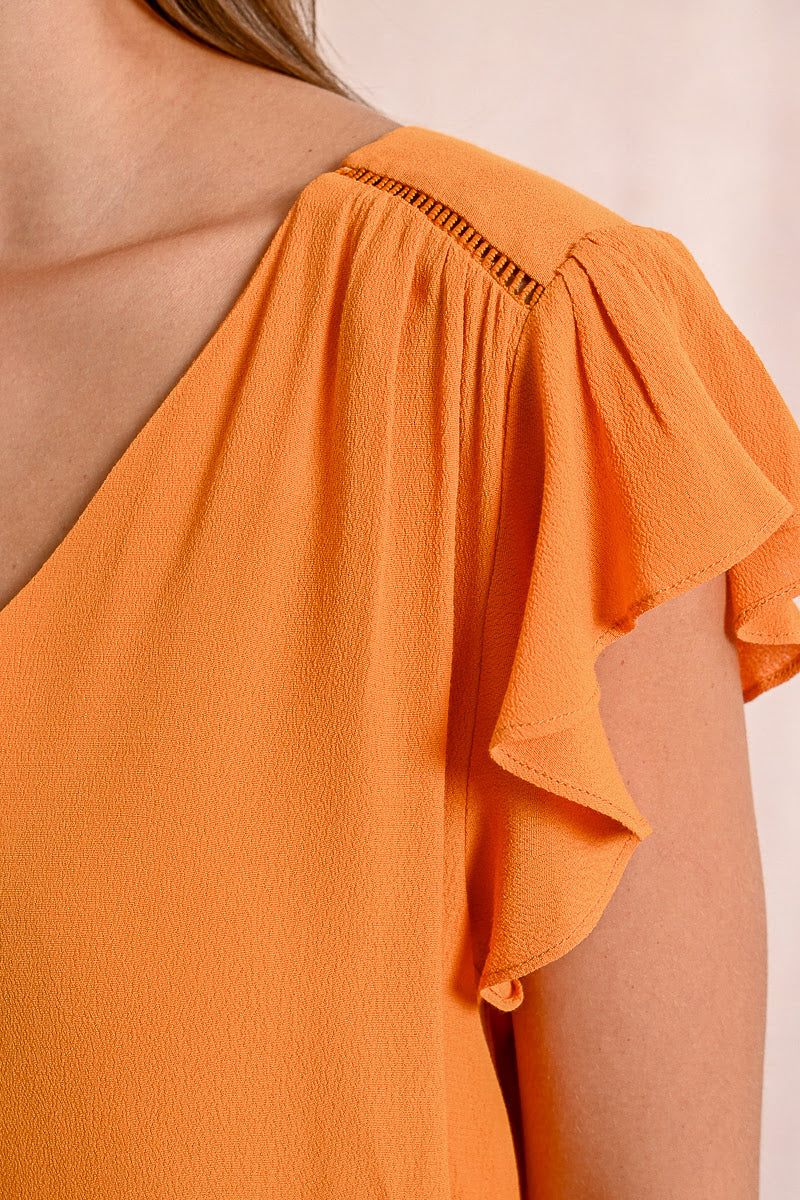 T-shirt MOLLY BRACKEN da Donna - arancione LA1472DEORANGE