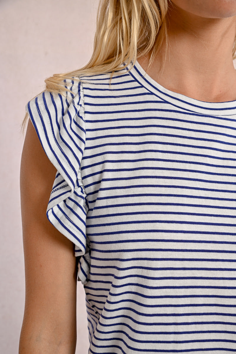 T-shirt MOLLY BRACKEN da Donna - bianco T1945DPWHTBLU