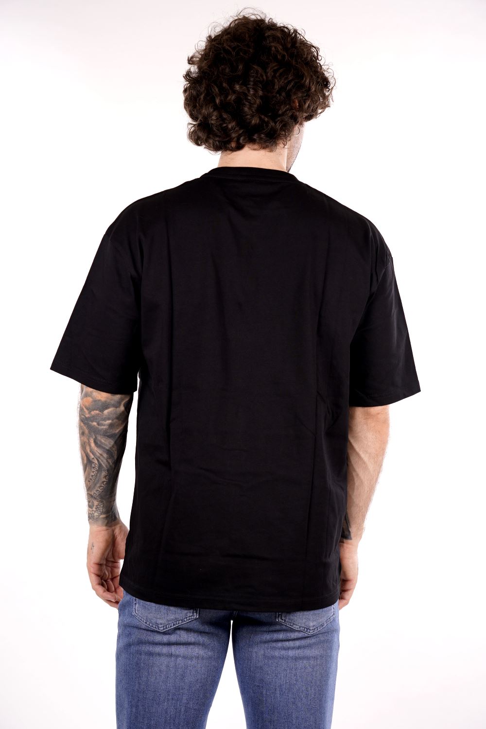 T-shirt PHOBIA da Uomo - nero PH00770REDGREEN