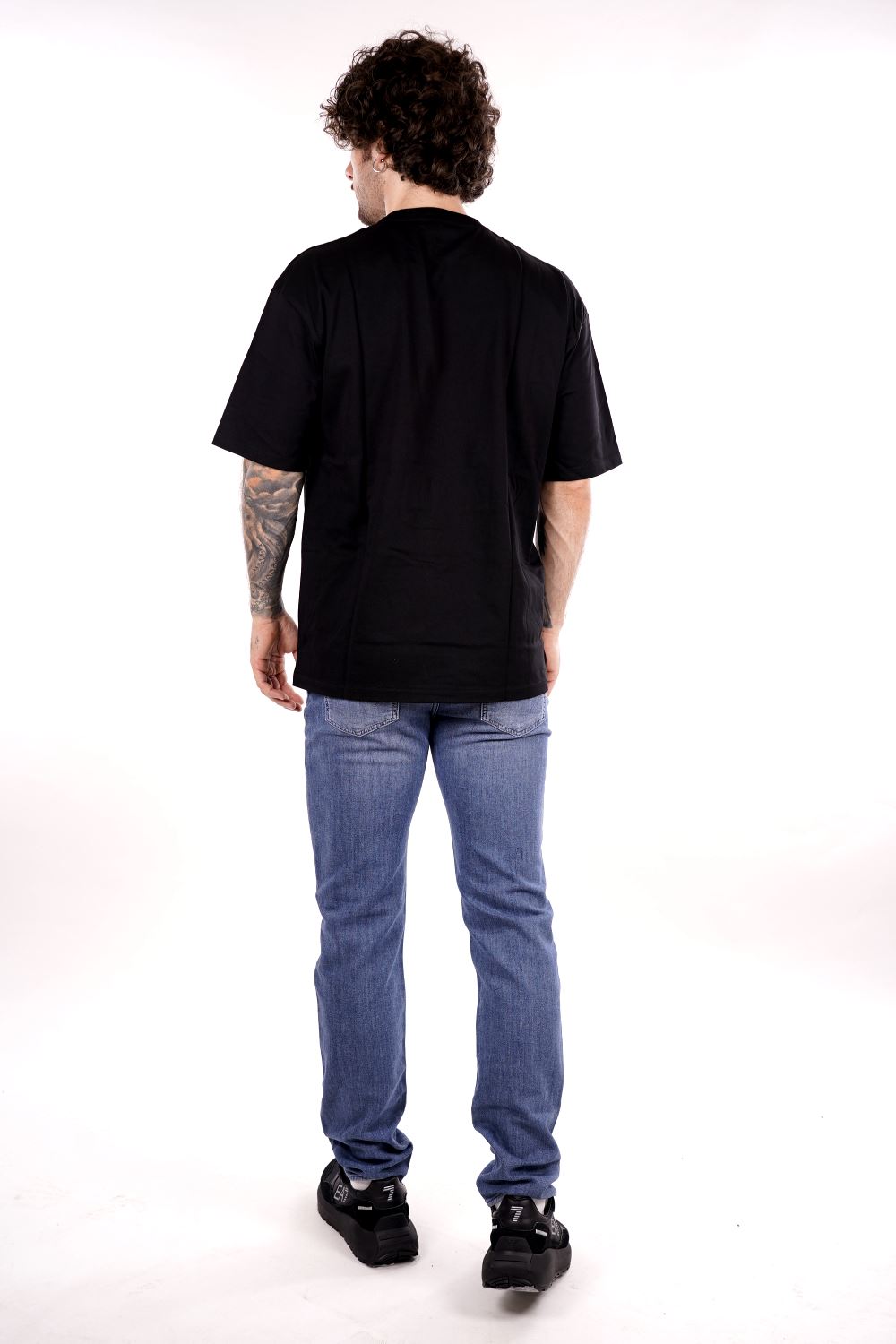 T-shirt PHOBIA da Uomo - nero PH00770REDGREEN