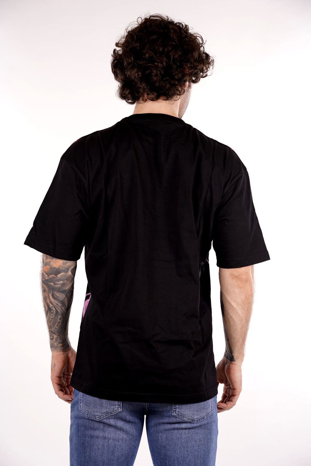 T-shirt PHOBIA da Uomo - nero PH00813PINKLAT