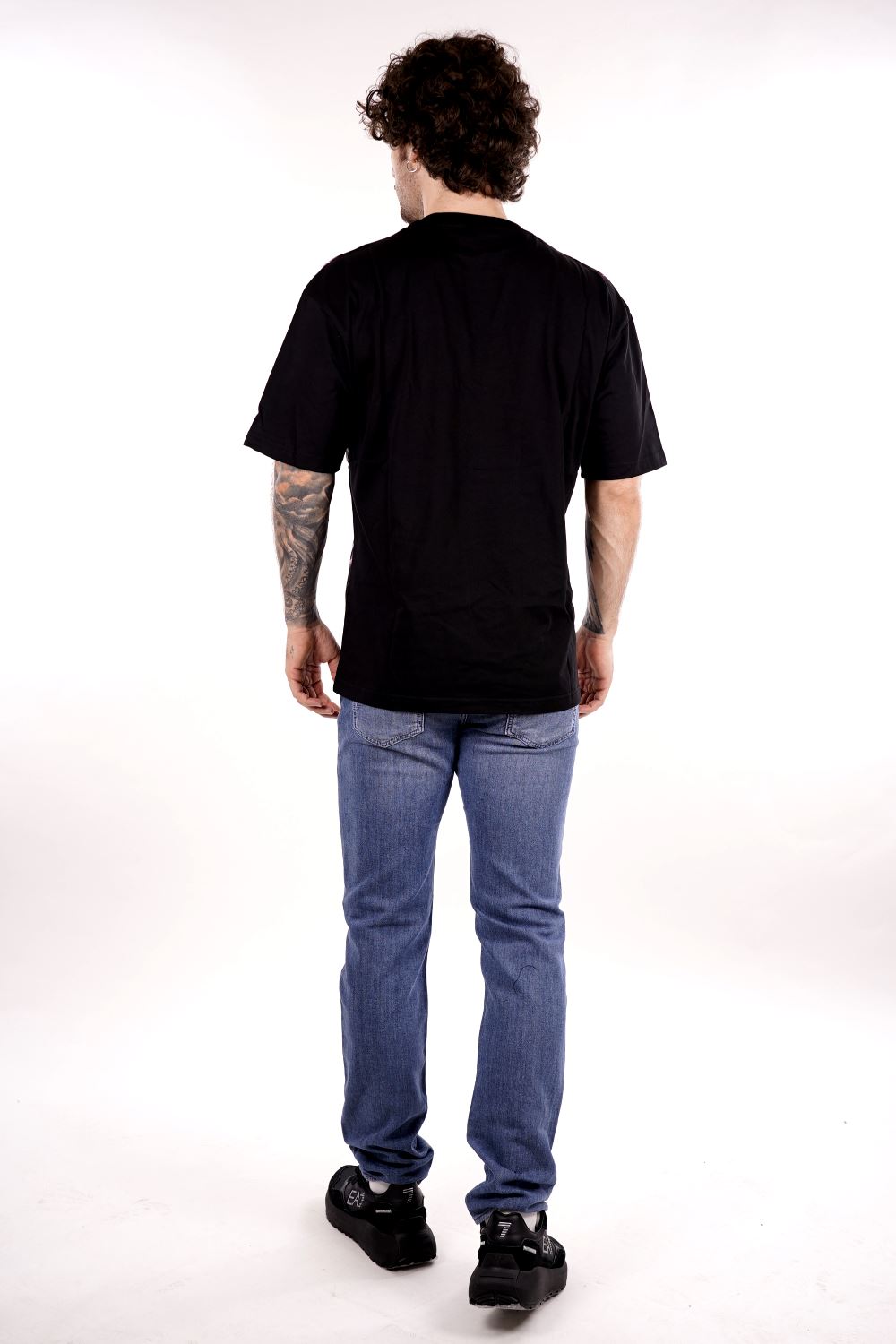 T-shirt PHOBIA da Uomo - nero PH00813PINKLAT