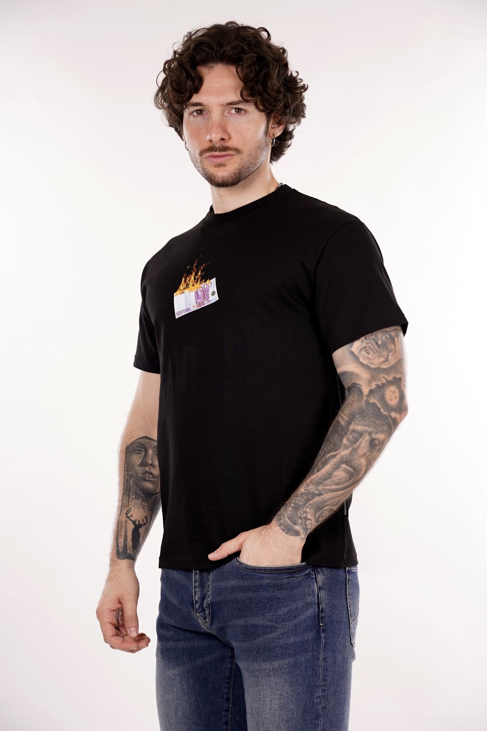 T-shirt PROPAGANDA da Uomo - nero 25SSPRTS916BLK