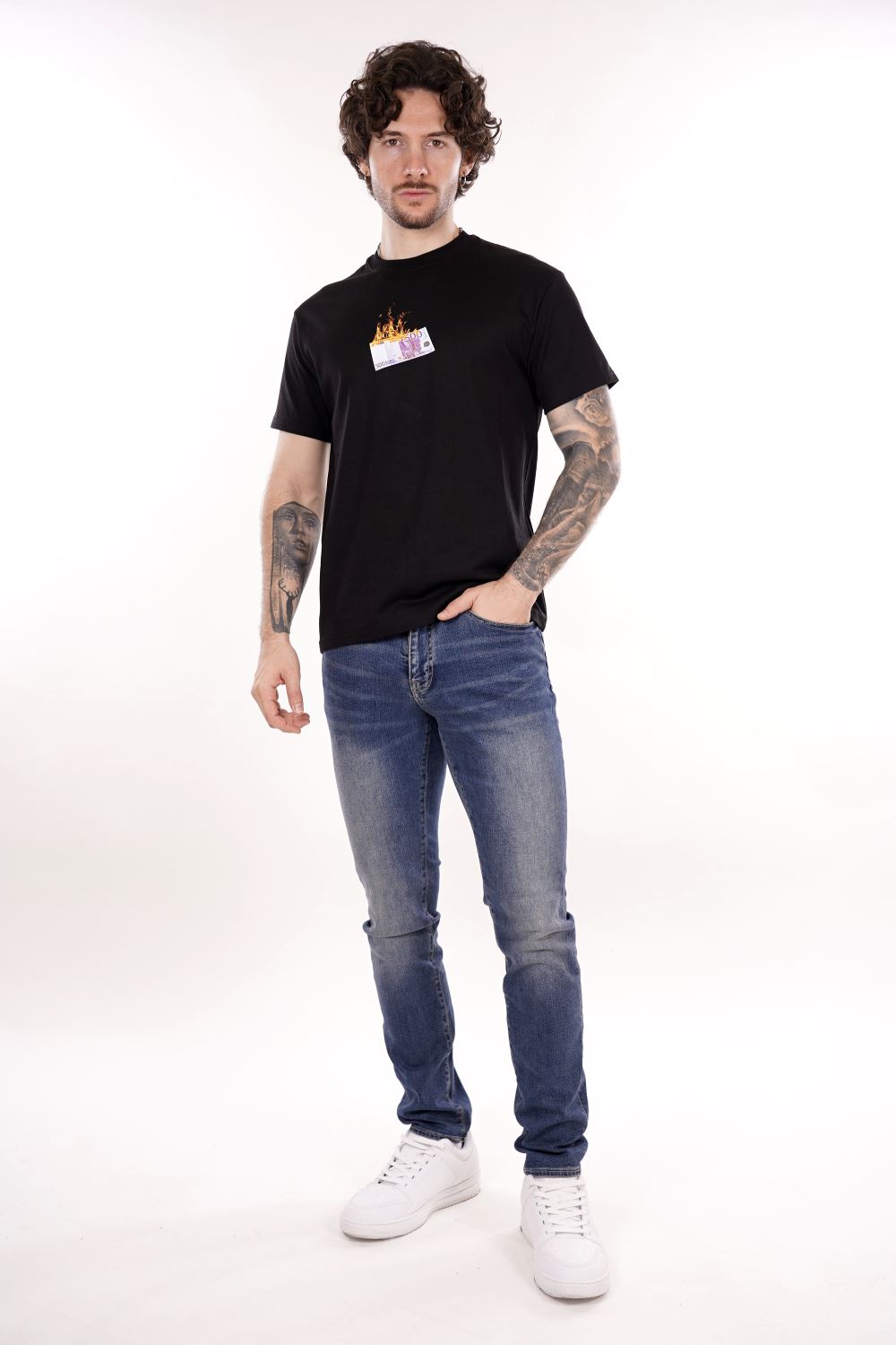 T-shirt PROPAGANDA da Uomo - nero 25SSPRTS916BLK