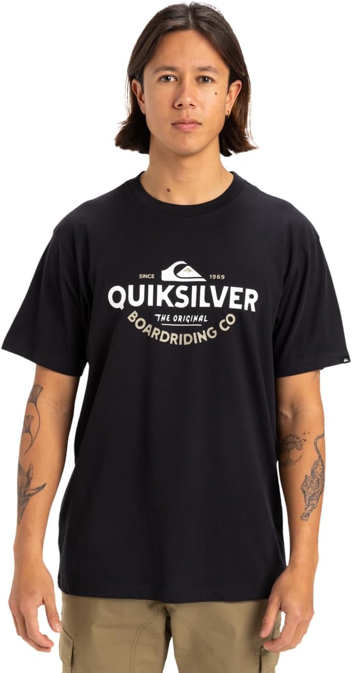 T-shirt QUIKSILVER da Uomo - nero EQYZT08064KVJ0