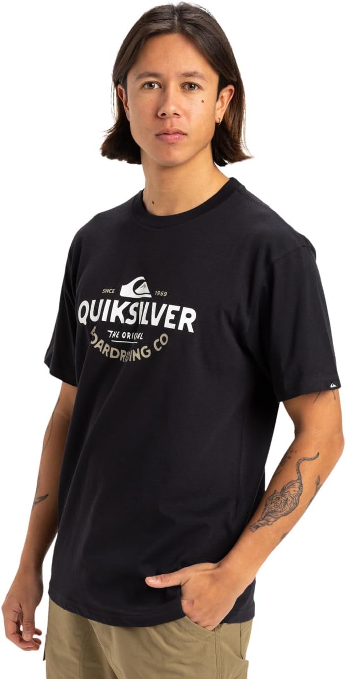 T-shirt QUIKSILVER da Uomo - nero EQYZT08064KVJ0