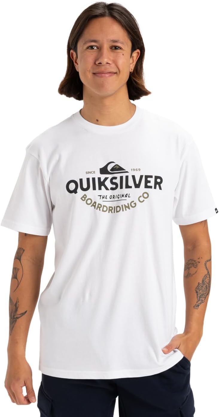 T-shirt QUIKSILVER da Uomo - nero EQYZT08064WBBO