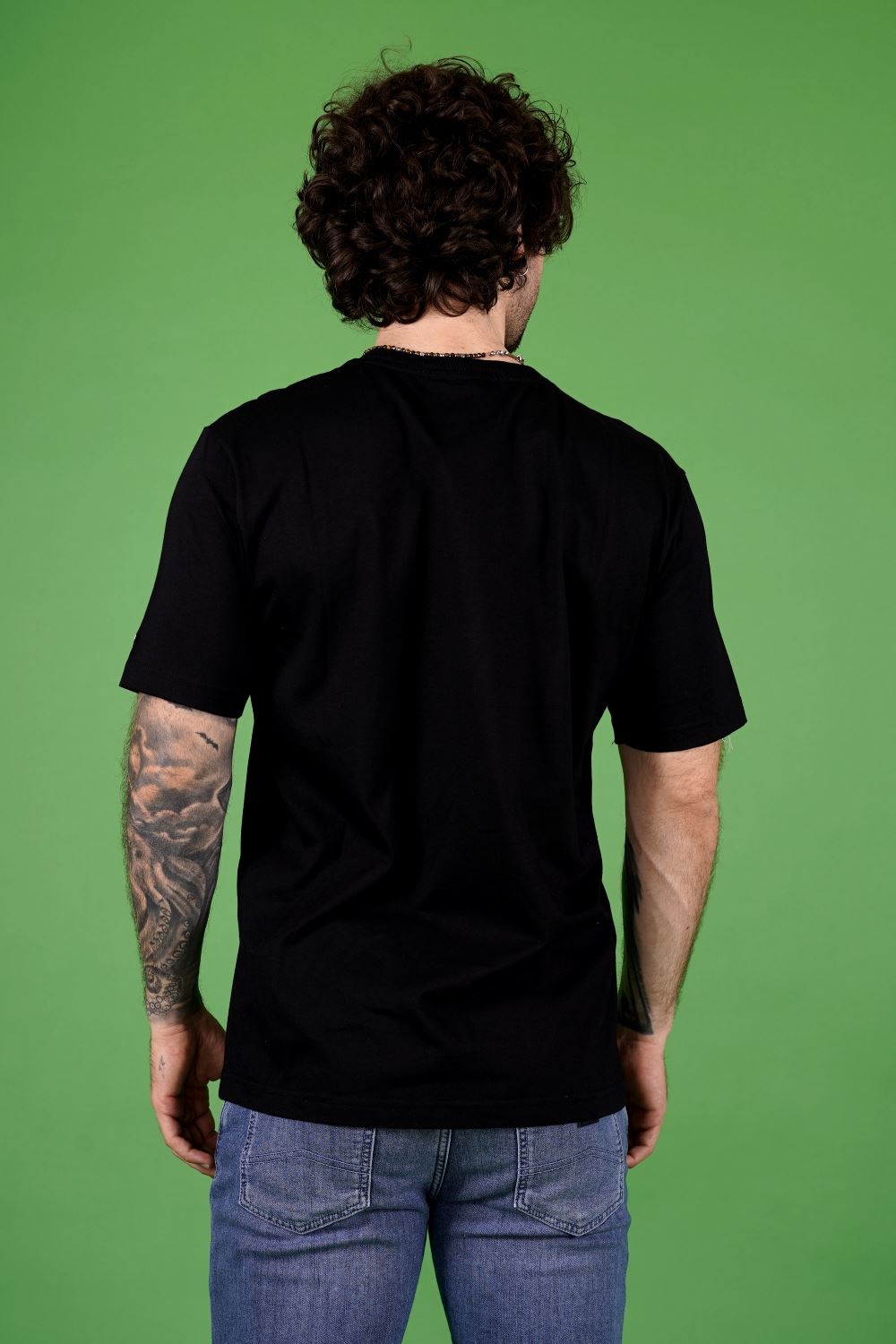 T-shirt STARTER da Uomo - nero 74307BLK