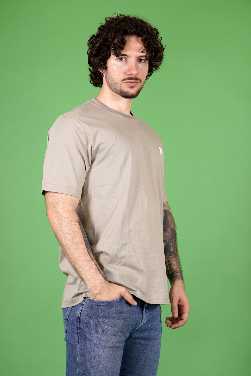 T-shirt STARTER da Uomo - bianco 74321CREMA