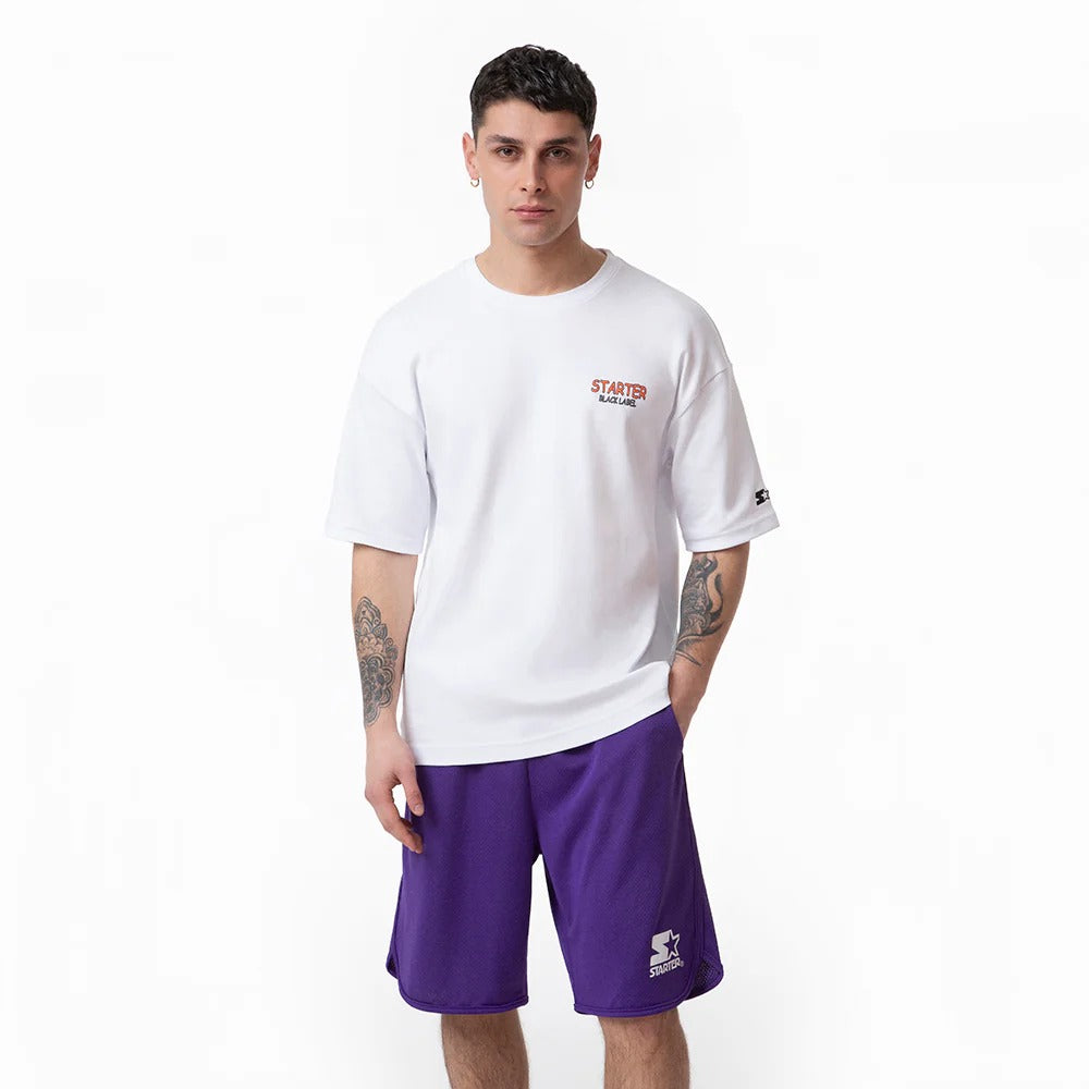 T-shirt STARTER da Uomo - nero 74387BLK