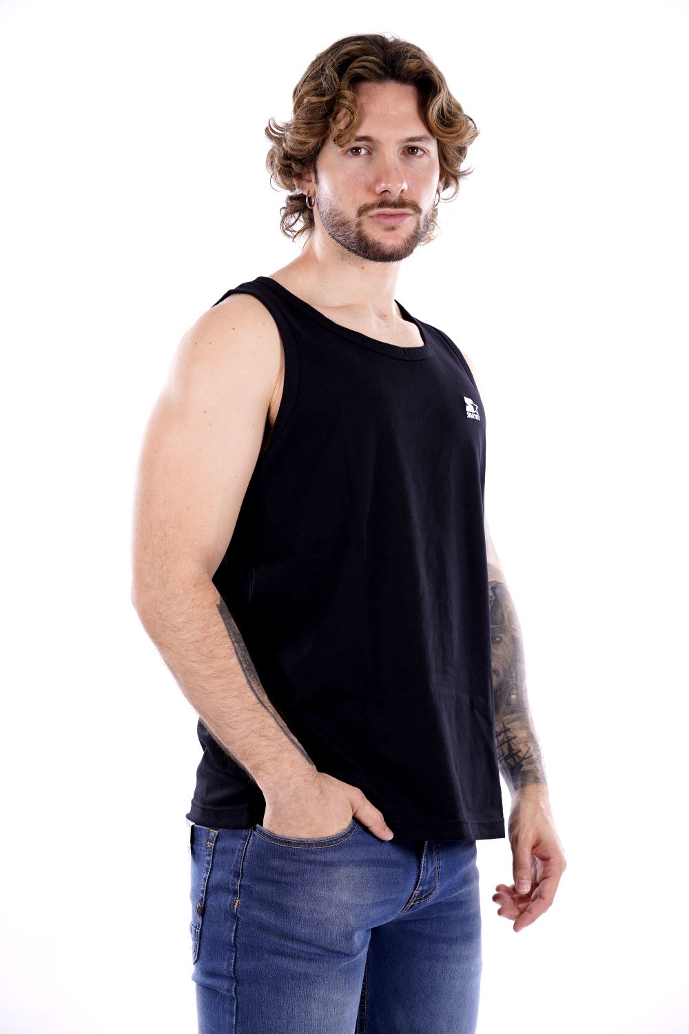 Canotta STARTER da Uomo - nero 74326BLK