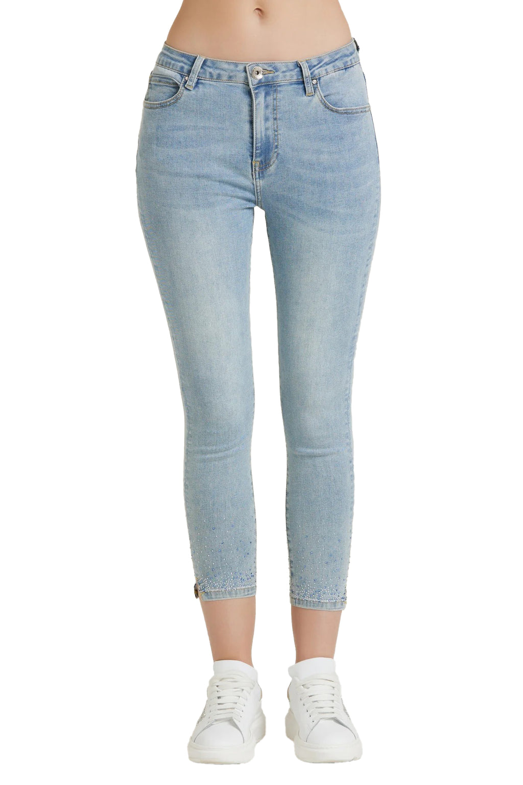 Pantalone TAKE TWO da Donna - blu DKE8238CHIARO