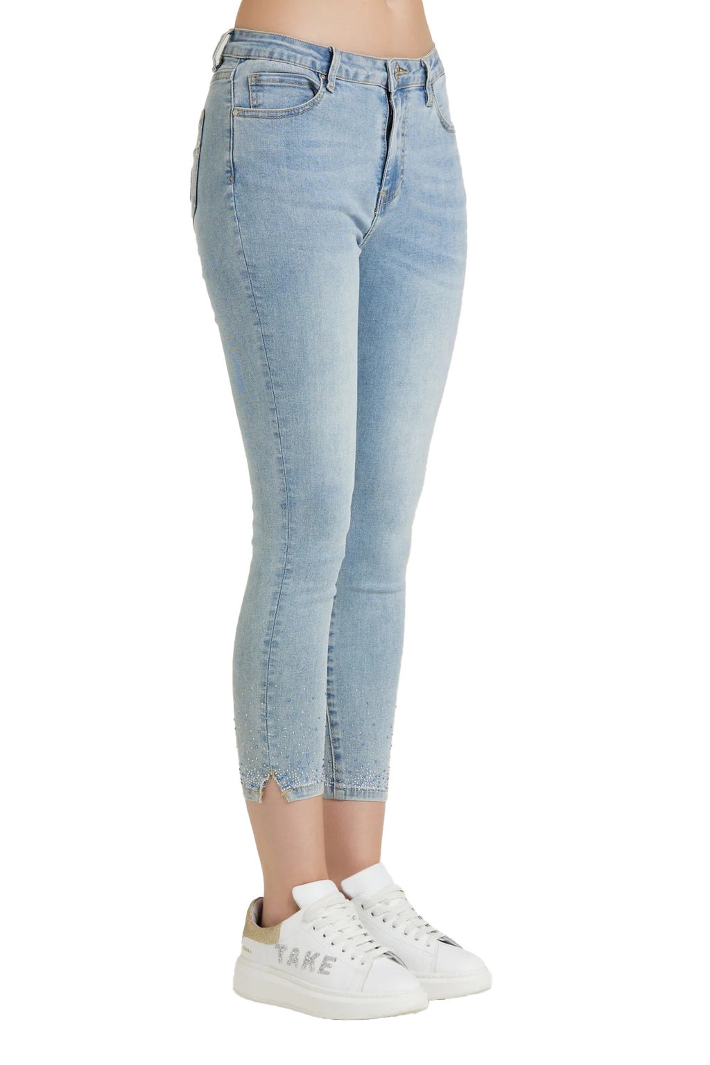 Pantalone TAKE TWO da Donna - blu DKE8238CHIARO
