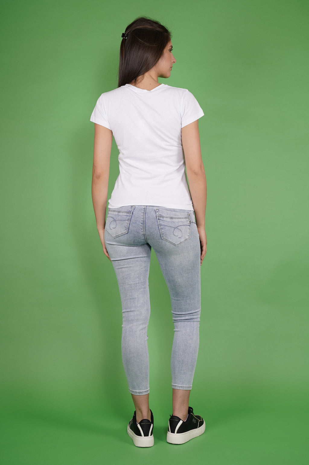 T-shirt TAKE TWO da Donna - bianco DKE9108WHT