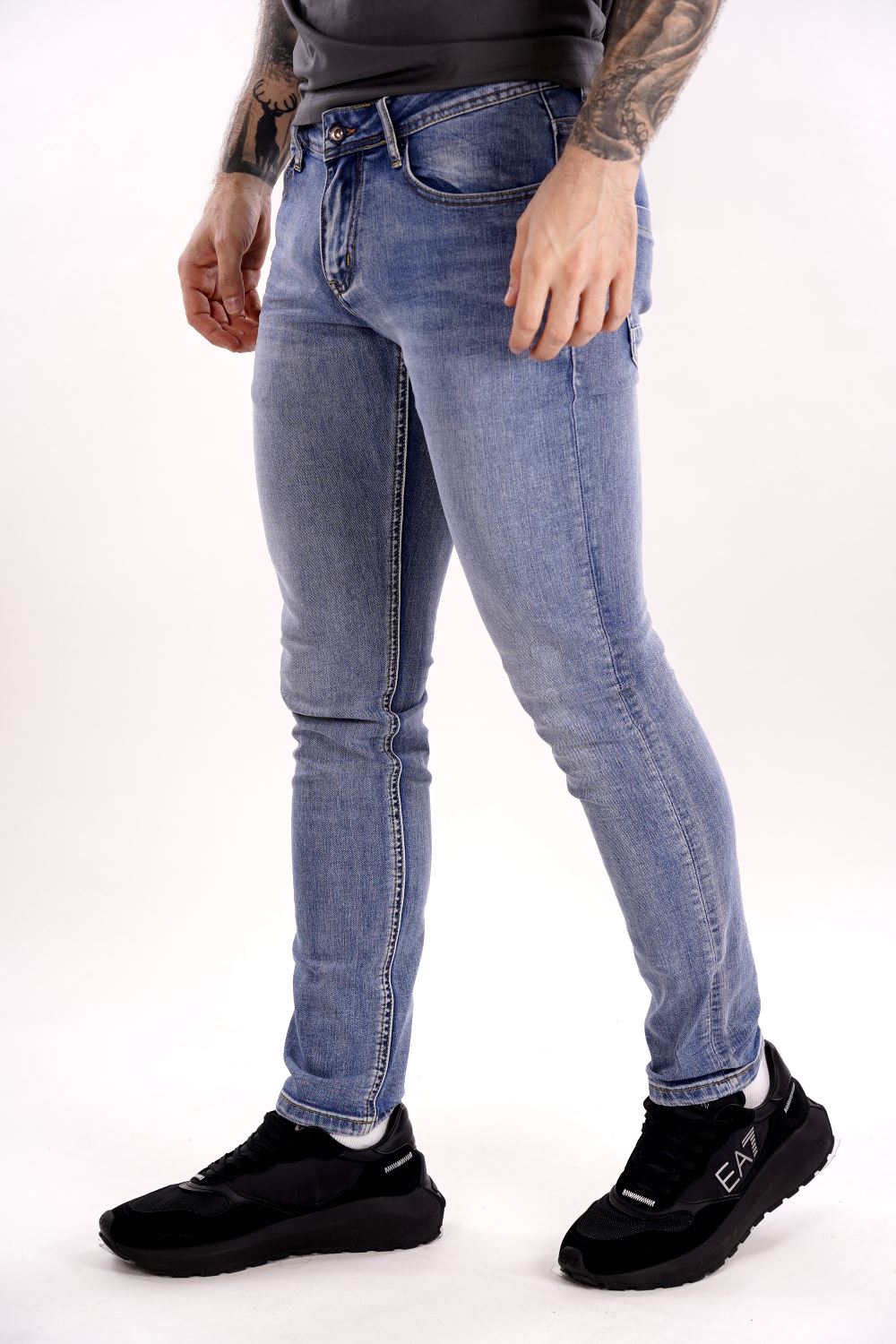 Pantalone TAKE TWO da Uomo - blu UKE6906LAVMEDIO